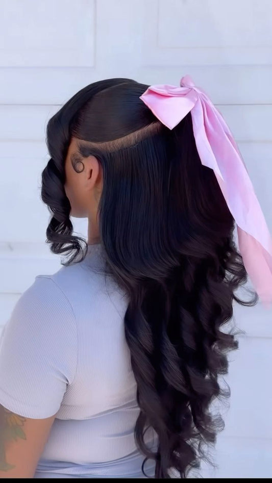 bow-hairstyle-half-up-half-down-quick-weave-bow-trend-body-wave-bundles-100-human-hair-weaves