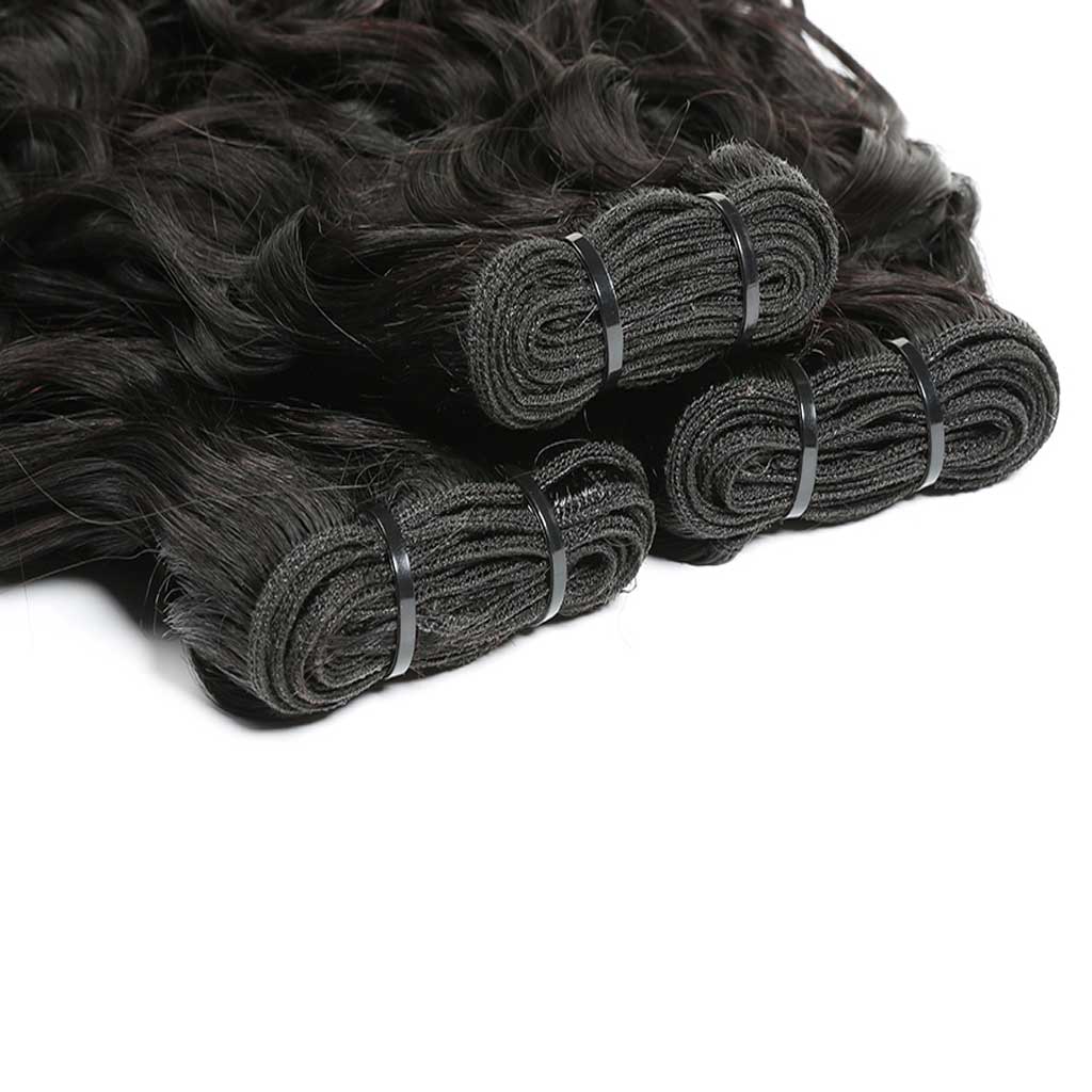    water-wave-human-hair-bundles-wet-and-wavy-hair-double-machine-weft